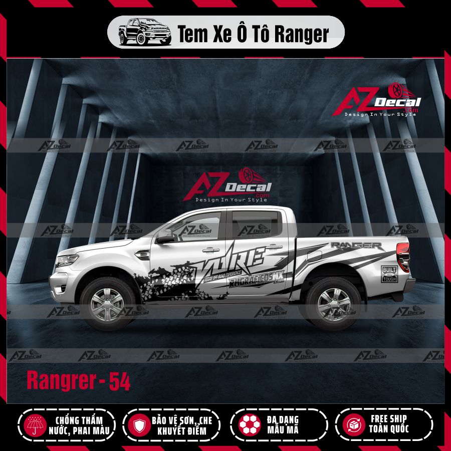 Tem Xe Bán Tải Mẫu Ford Ranger 54