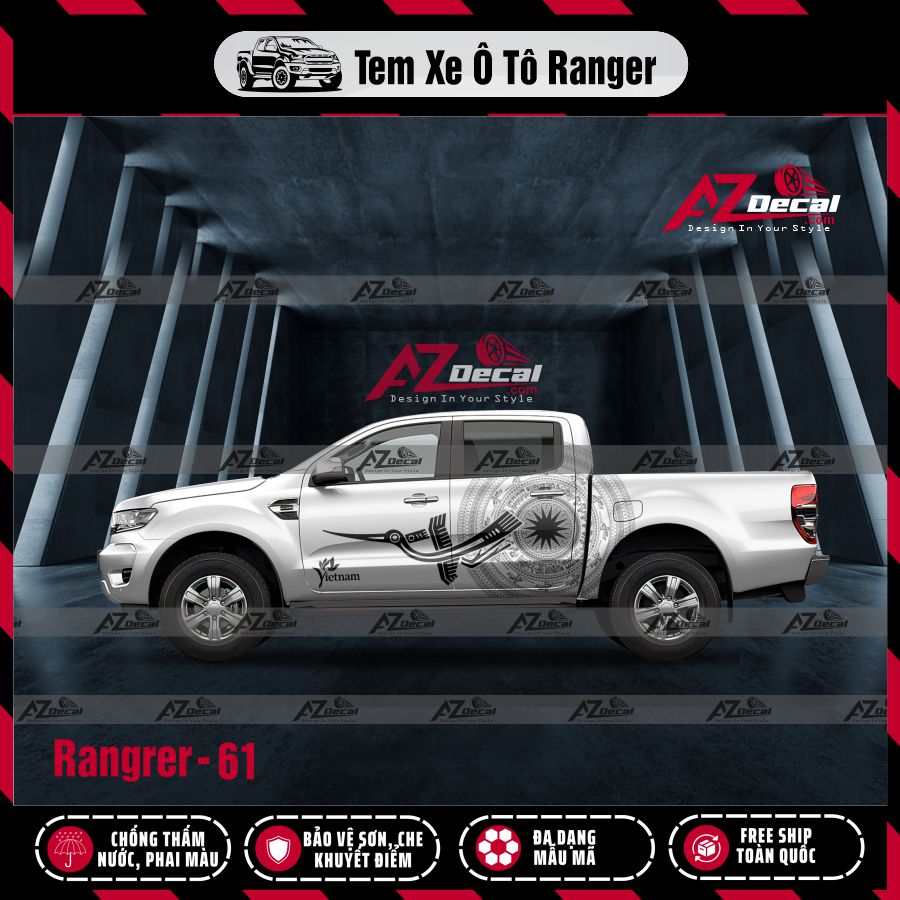 Tem Xe Bán Tải Mẫu Ford Ranger 61