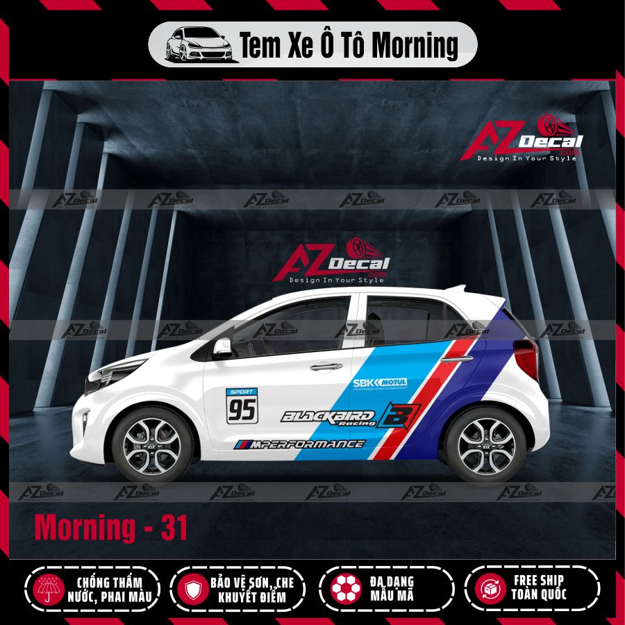 Tem Xe Hatchback Mẫu Tem Xe Kia Morning 31