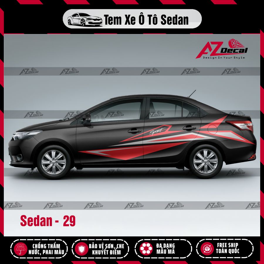 Tem Xe Sedan Mẫu Tem Xe Vios 29