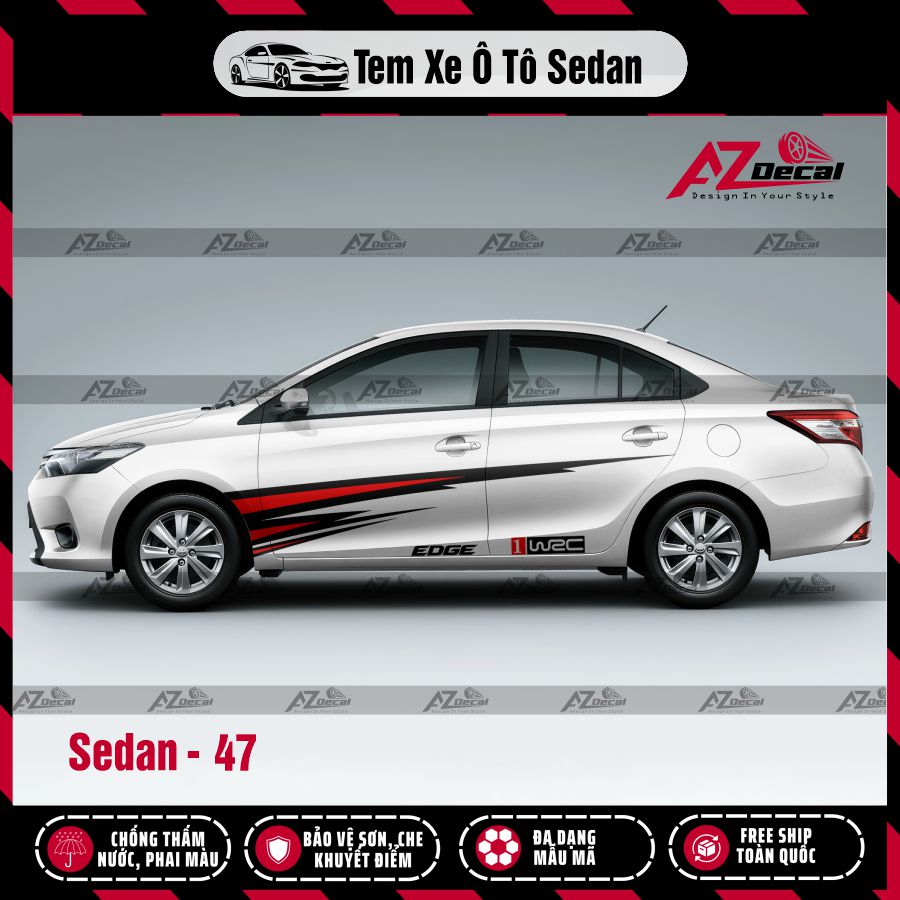 Tem Xe Sedan Mẫu Tem Xe Vios 47