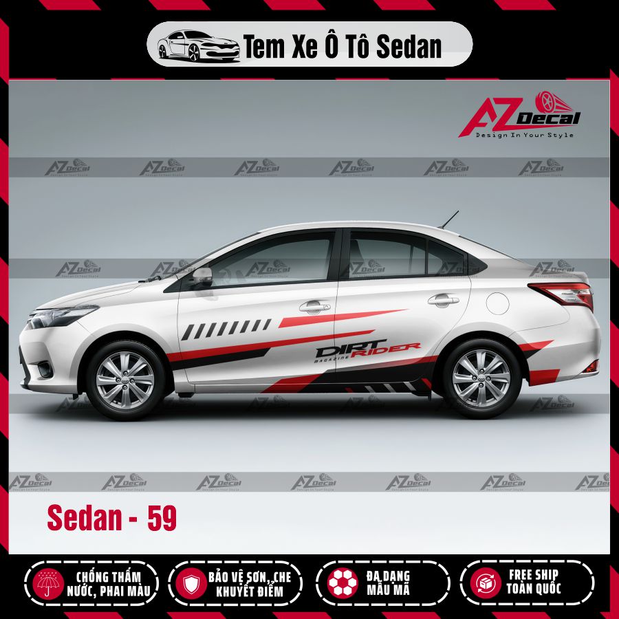 Tem Xe Sedan Mẫu Tem Xe Vios 59