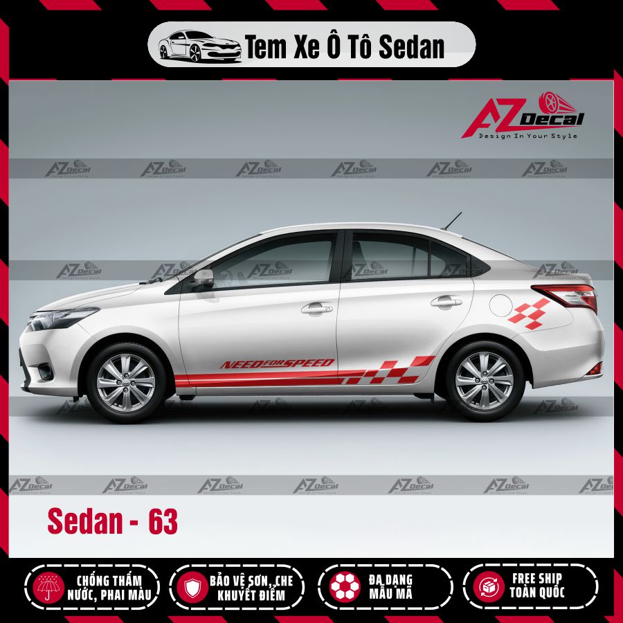 Tem Xe Sedan Mẫu Tem Xe Vios 63